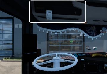 Animated Tachograph version 4.0 for Euro Truck Simulator 2 (v1.40.x, 1.41.x)