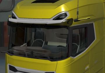 Antennae on Mirrors version 1.5 for Euro Truck Simulator 2 (v1.40.x, - 1.42.x)