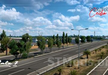 Map Argentina Map version 2.2 for Euro Truck Simulator 2 (v1.46.x)