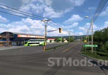 Map Argentina Map version 2.3.1 for Euro Truck Simulator 2 (v1.47.x)