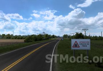 Map Argentina Map version 2.3 for Euro Truck Simulator 2 (v1.46.x)