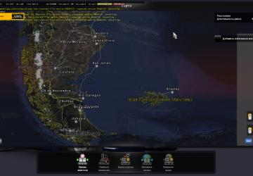 Argentina Map version 1.0 for Euro Truck Simulator 2 (v1.36.x, 1.37.x)
