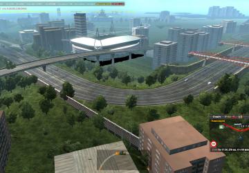 Argentina Map version 1.0 for Euro Truck Simulator 2 (v1.36.x, 1.37.x)