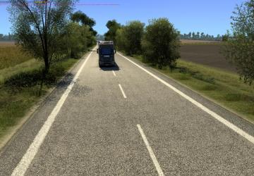 Asphalt improved version 1.0 for Euro Truck Simulator 2 (v1.48.x)