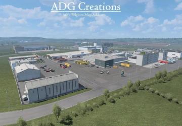 Ath - Belgium Map version 3.2 for Euro Truck Simulator 2 (v1.54.x)