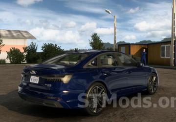 Audi A6 2020 version 1.1.2 for Euro Truck Simulator 2 (v1.49.x)