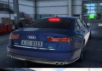 Audi A6 C7 2015 version 1.0 for Euro Truck Simulator 2 (v1.48.x)