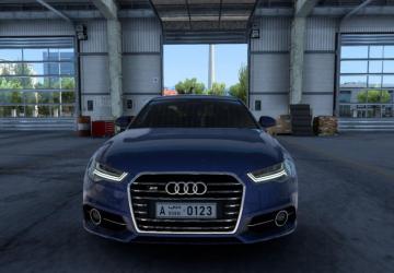 Audi A6 C7 2015 version 1.0.1 for Euro Truck Simulator 2 (v1.48.x)