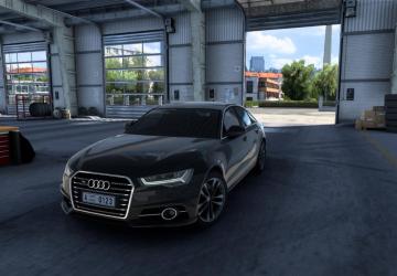 Audi A6 C7 2015 version 1.0.2 for Euro Truck Simulator 2 (v1.48.x)