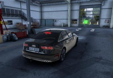 Audi A6 C7 2015 version 1.0.2 for Euro Truck Simulator 2 (v1.48.x)