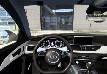 Audi A6 C7 2015 version 1.0.2 for Euro Truck Simulator 2 (v1.48.x)