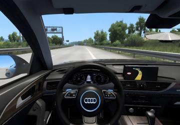 Audi A6 C7 2015 version 2.0 for Euro Truck Simulator 2 (v1.49.x)
