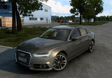 Audi A6 C7 2015 version 2.1 for Euro Truck Simulator 2 (v1.49.x)