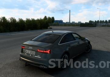 Audi A6 C7 2015 version 2.2 for Euro Truck Simulator 2 (v1.49.x)