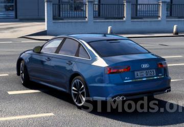 Audi A6 C7 2015 version 3.0 for Euro Truck Simulator 2 (v1.54.x)