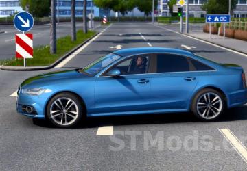 Audi A6 C7 2015 version 3.0 for Euro Truck Simulator 2 (v1.54.x)