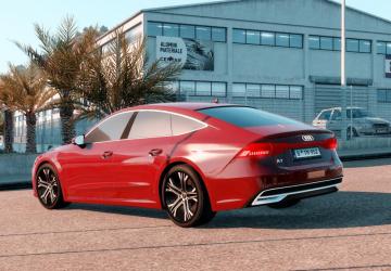 Audi A7 Sportback 2024 version 1.0 for Euro Truck Simulator 2 (v1.54.x)