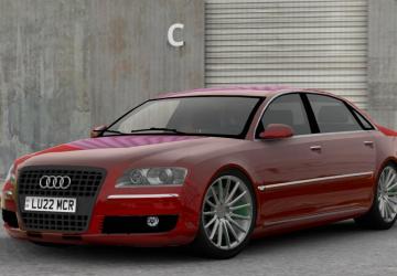 Audi A8 version 4.2 for Euro Truck Simulator 2 (v1.48.x)