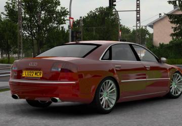 Audi A8 version 4.2 for Euro Truck Simulator 2 (v1.48.x)