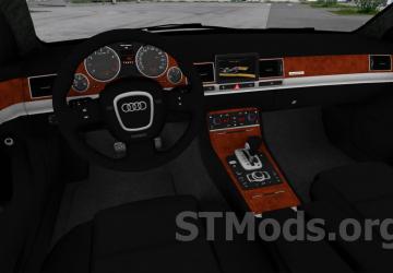 Audi A8 version 4.9 for Euro Truck Simulator 2 (v1.54.x)