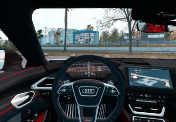 Audi e-tron 2022 version 1.9 for Euro Truck Simulator 2 (v1.54.x)
