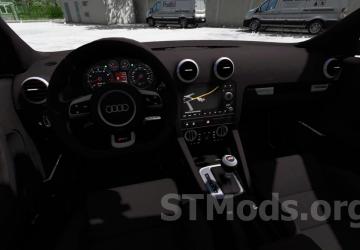 Audi RS3 Sportback version 2.1 for Euro Truck Simulator 2 (v1.49.x)