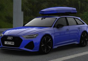 Audi RS6 Avant C8 2020 version 1.1 for Euro Truck Simulator 2 (v1.48.x)
