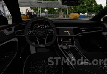 Audi RS6 Avant C8 2020 version 1.2 for Euro Truck Simulator 2 (v1.49.x)