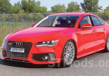 Audi RS7 version 4.4 for Euro Truck Simulator 2 (v1.47.x)