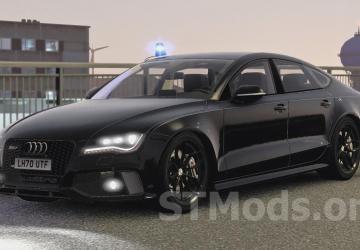 Audi RS7 version 4.4 for Euro Truck Simulator 2 (v1.47.x)