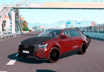 Audi RSQ8 Mansory 2024 version 1.4 for Euro Truck Simulator 2 (v1.54.x)