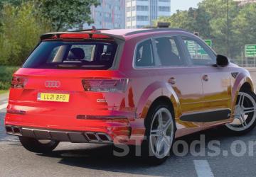 Audi SQ7 4M version 1.5 for Euro Truck Simulator 2 (v1.48.x)