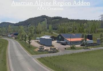 Austrian Alpine Region version 1.1 for Euro Truck Simulator 2 (v1.54.x)