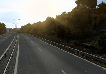 Autumn Mod version 1.1 for Euro Truck Simulator 2 (v1.39.x, - 1.41.x)