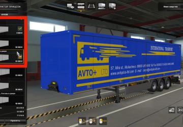 AutoPlus version 1.0 for Euro Truck Simulator 2 (v1.33.x, - 1.37.x)