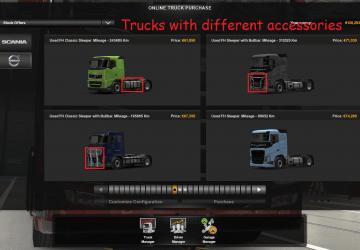 Used Trucks at Dealers and Agency Orders version 1.5.3 for Euro Truck Simulator 2 (v1.39.x, 1.40.x)