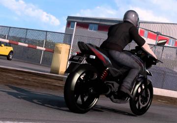 Bajaj Pulsar 150 DTSi version 1.0 for Euro Truck Simulator 2 (v1.49.x)