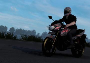 Bajaj Pulsar 150 DTSi version 1.0 for Euro Truck Simulator 2 (v1.49.x)