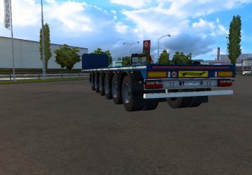 Ballast Trailer 6 Axles version 2.0 for Euro Truck Simulator 2 (v1.41.x)