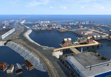 Bartoland map 1:1 version 2.7 for Euro Truck Simulator 2 (v1.48.x)