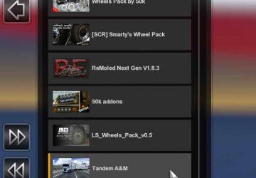 BDF Tandem A&M version 1.0 for Euro Truck Simulator 2 (v1.37.x)