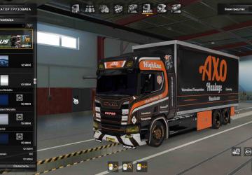 BDF Tandem Axo version 1.0 for Euro Truck Simulator 2 (v1.37.x, - 1.43.x)