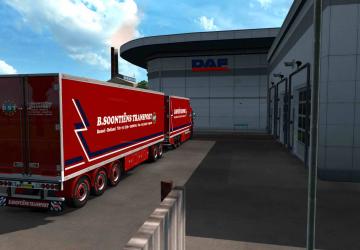 BDF Tandem  B.Soontiens version 1.0 for Euro Truck Simulator 2 (v1.37.x, 1.38.x)