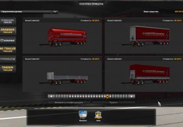BDF Tandem  B.Soontiens version 1.0 for Euro Truck Simulator 2 (v1.37.x, 1.38.x)
