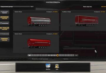 BDF Tandem  B.Soontiens version 1.0 for Euro Truck Simulator 2 (v1.37.x, 1.38.x)