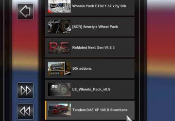 BDF Tandem  B.Soontiens version 1.0 for Euro Truck Simulator 2 (v1.37.x, 1.38.x)