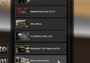 BDF Tandem  Back to the Futurel version 1.0 for Euro Truck Simulator 2 (v1.37.x, 1.38.x)