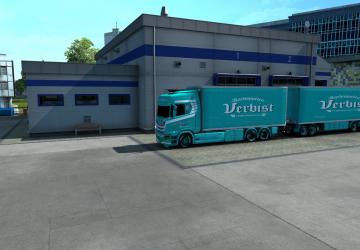 BDF Tandem C. Verbist version 1.0 for Euro Truck Simulator 2 (v1.38.x)