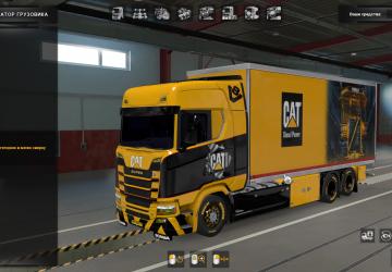 BDF Tandem CAT version 1.0 for Euro Truck Simulator 2 (v1.37.x, 1.38.x)