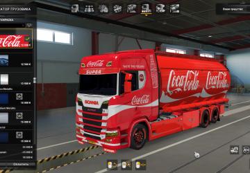 BDF Tandem Coca Cola version 1.0 for Euro Truck Simulator 2 (v1.37.x, 1.38.x)